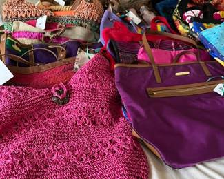 Almost 100 purses!