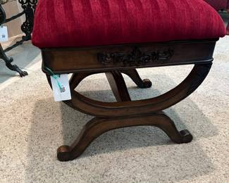 Velvet bench