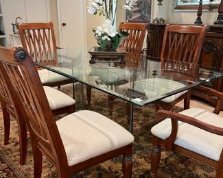 Gorgeous Glass Dining Table