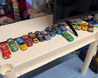 More NASCAR matchbox cars.