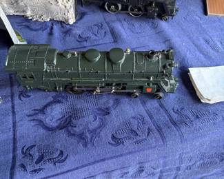 Vintage train engines.