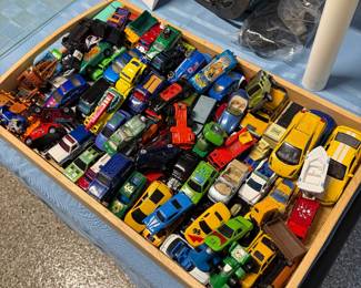 More assorted  matchbox and hotwheels.