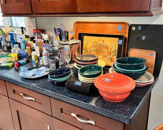 Lots of kitchen supplies