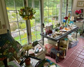Cottage/beach decor, paperweights, furniture