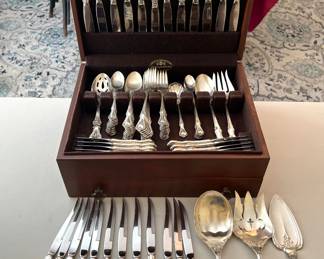 Reed and Barton Sterling Flatware 3270 grams 
