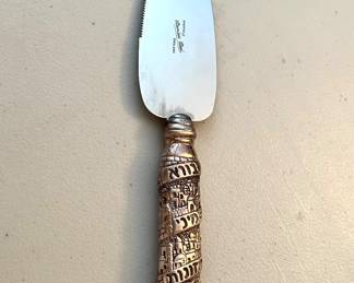 Sheffield Pie Server with Sterling Handle 