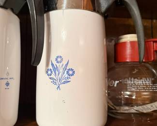 CorningWare Cornflower Percolator