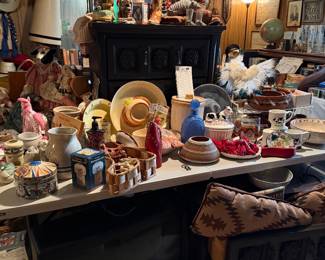Authentic American  Indian Handworks and Pottery