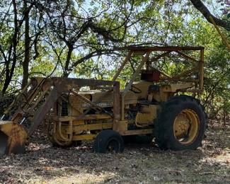International with front-end loader, unknown condition 