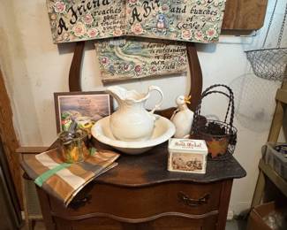Antique Wash Stand 