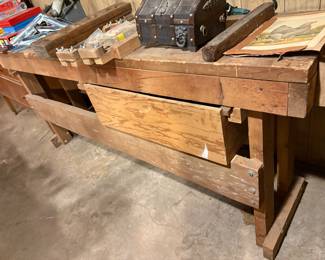 6 ft work bench...homemade