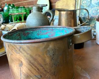 Copper Kettle with side handle