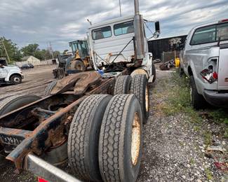 Ford tow truck flatbed