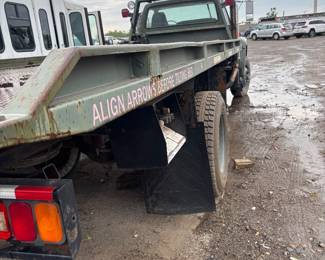 Ford tow truck flatbed