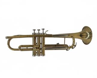 C.G. Conn Brass Trumpet in Case