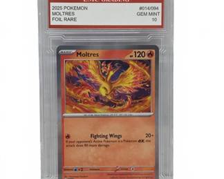 	2025 Pokémon Moltres Foil Rare