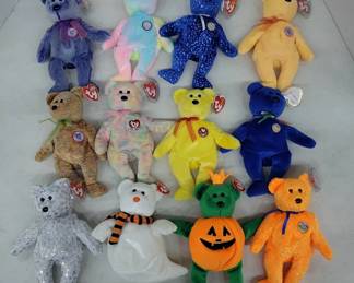 Ty Beanie Babies Bears Collection