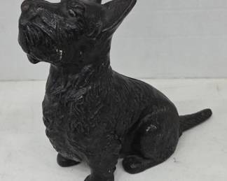 Cast Iron Scottie Dog Door Stop