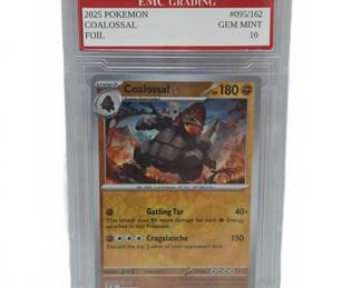 2025 Pokémon Coalosssal Foil Card