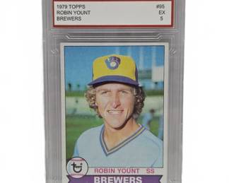1979 Topps Robin Yount Brewers Card