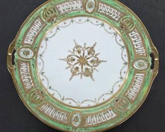 Hand Painted Nippon Porcelain Plate