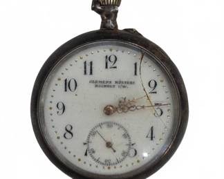 	C.1900 .800 Silver Clemens Kösters Pocket Watch