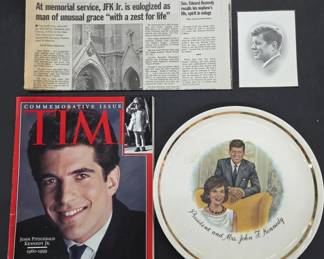 JFK & JFK Jr. Commemorative Memorabilia Collection