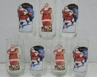 Coca-Cola Santa Claus Glasses