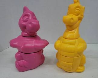 Tupperware 1992 Tuppertoys Dinosaur Stacking Toys