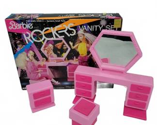 Barbie and the Rockers Vanity Set ARCO 1980s