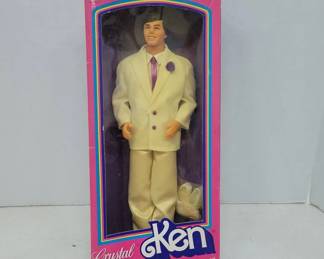 Mattel Crystal Ken Doll in Original Box