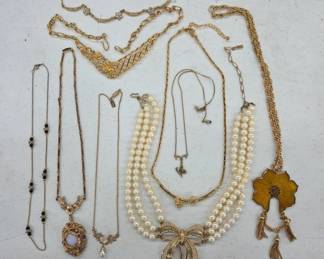 Costume Necklaces Including Napier