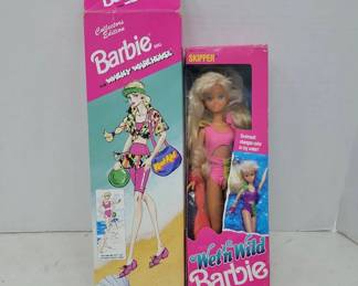 Barbie Wacky Warehouse & Wet’n Wild Skipper Dolls