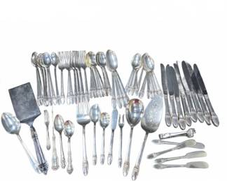 Silverplate Flatware Rogers First Love Pattern
