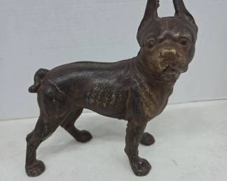 	Cast Iron Boston Terrier Doorstop