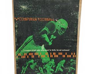 	Computer Football Board Game