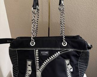 Moschino Italia nylon handbag