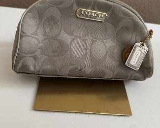 Coach makeup bag