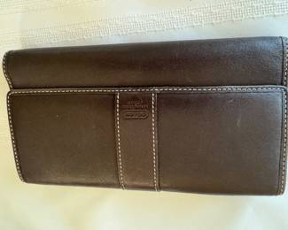 COACH French purse wallet