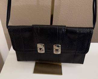 JIMMY CHOO snake skin bag