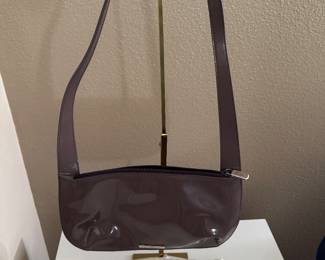 FURLA black leather bag