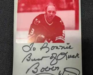 UM442Authentic Chicago Blackhawks Bobby Hull Photo