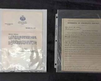 UM478Letter From Nelson Rockefeller