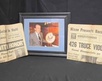 UM428President Nixon Memborilia