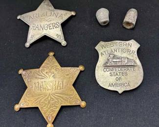UM319Replicas of Old West Items Fired Lead Bullets