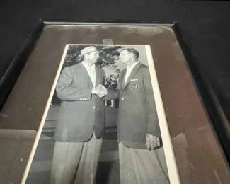 UM418Vintage Golf Memorabilia Jack Nicklaus, 1955 Golf Link Mangrum Middlecoff, 1954 Snead Hogan