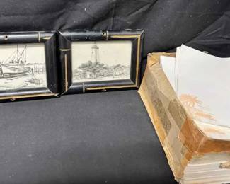 UM360Vintage Jo Ko Coastal Art Prints And Stationery