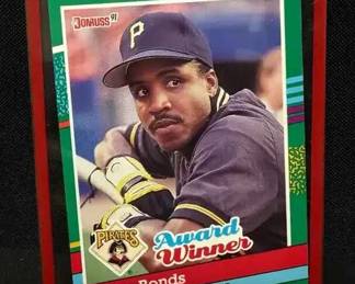 UM497Donruss 1991 Barry Bonds Baseball Card