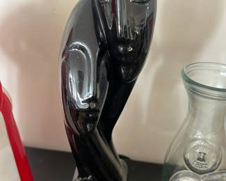 vintage modern art ceramic sculpture