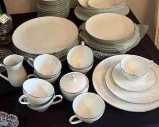 vintage Noritake fine china dinnerware set